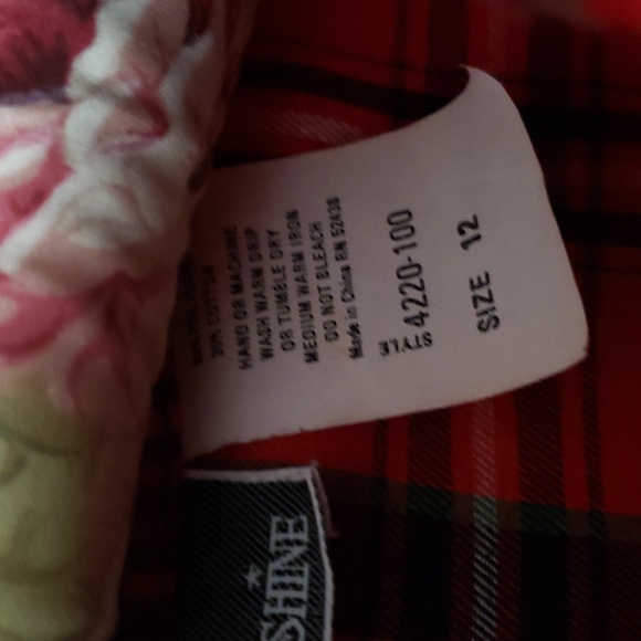 Vintage Red Plaid Dress - Picture 8 of 14